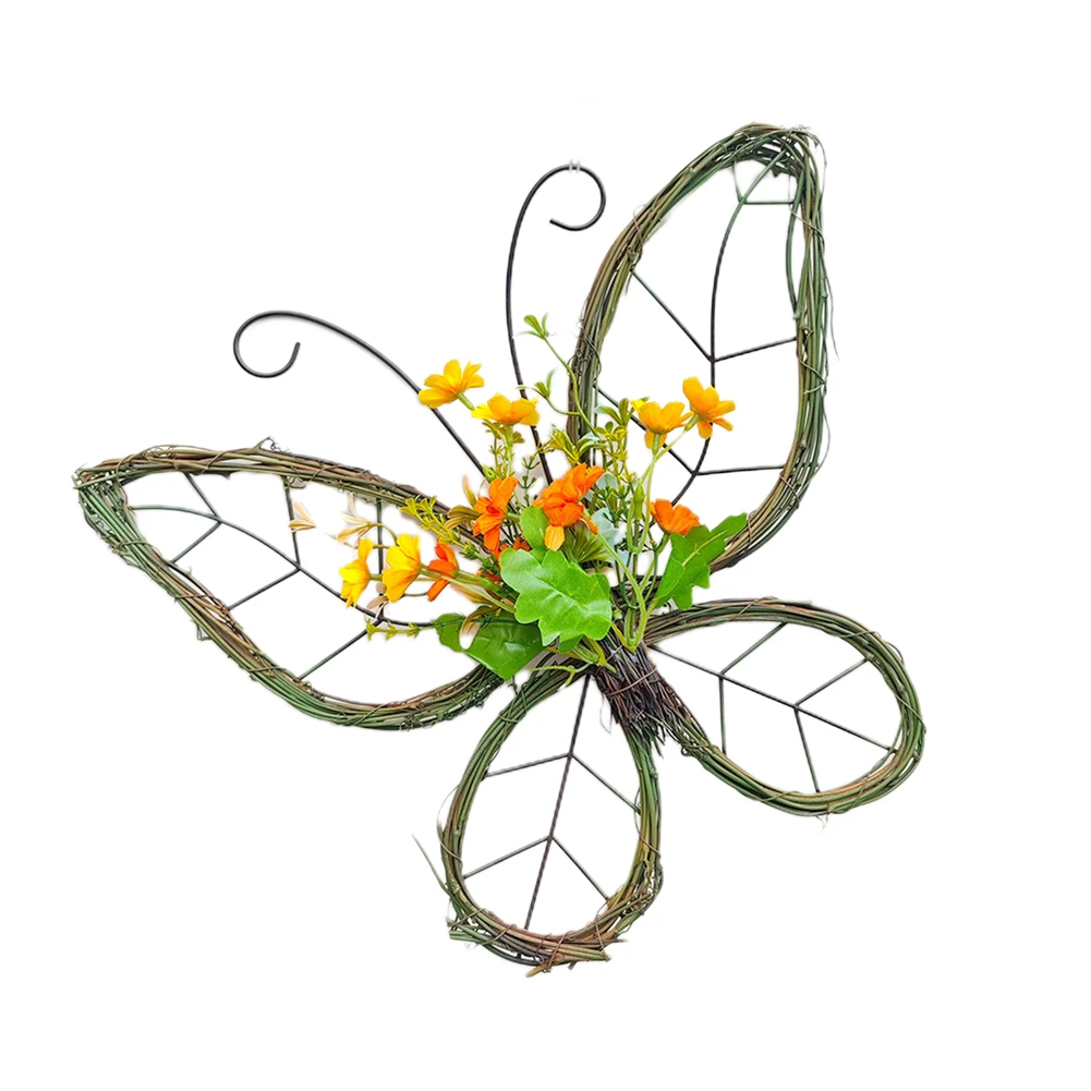 Door Home Decoration Butterfly Garland Artificial Wreath Decorating Living Room Front Door Decoration Light Brightness
Door Home Decoration Butterfly Garland Artificial Wreath Decorating Living Room Front Door Decoration Light Brightness