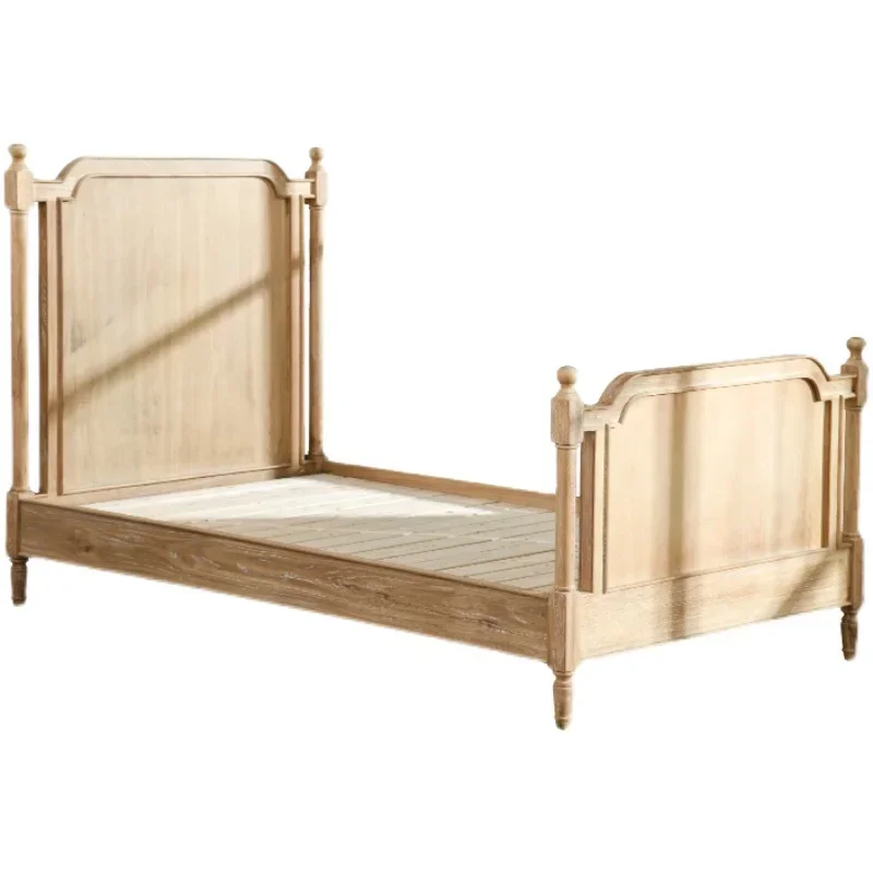 American retro solid wood children's bed modern simple single bed girl princess solid wood bed
American retro solid wood children's bed modern simple single bed girl princess solid wood bed