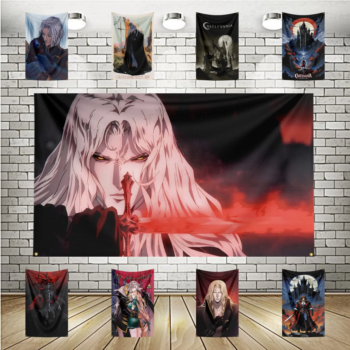 C-CastlevaniaS Anime Series Flag Vampire Fantasy Poster Wall Hanging for Room Decor Fan Collection Display
C-CastlevaniaS Anime Series Flag Vampire Fantasy Poster Wall Hanging for Room Decor Fan Collection Display