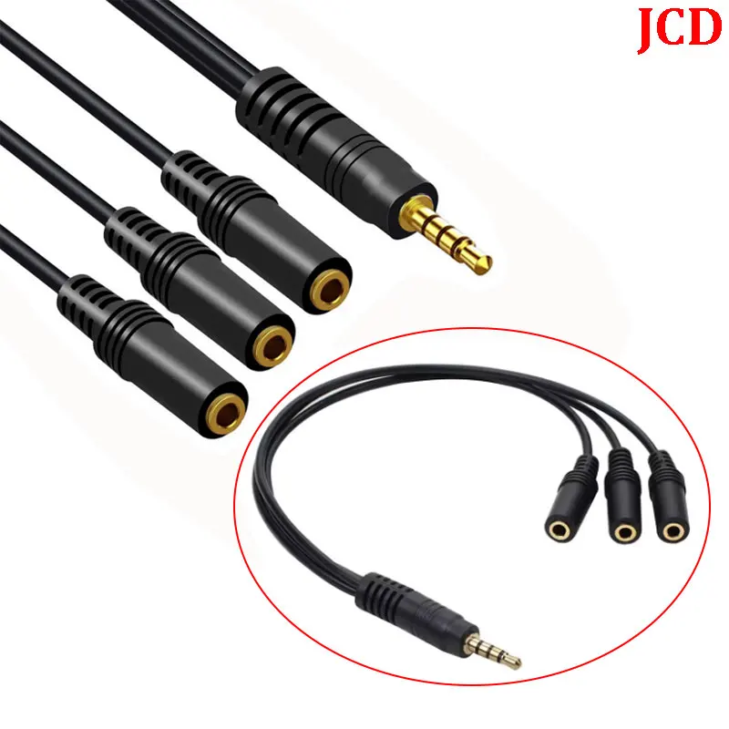 3.5mm Earpphone Spliter Audeo Jack Extender 1 To 3/4/5 1 To 6 Ports Aux Cable Mic Audio Adapter For Phone Headset Splitter Cable
3.5mm Earpphone Spliter Audeo Jack Extender 1 To 3/4/5 1 To 6 Ports Aux Cable Mic Audio Adapter For Phone Headset Splitter Cable