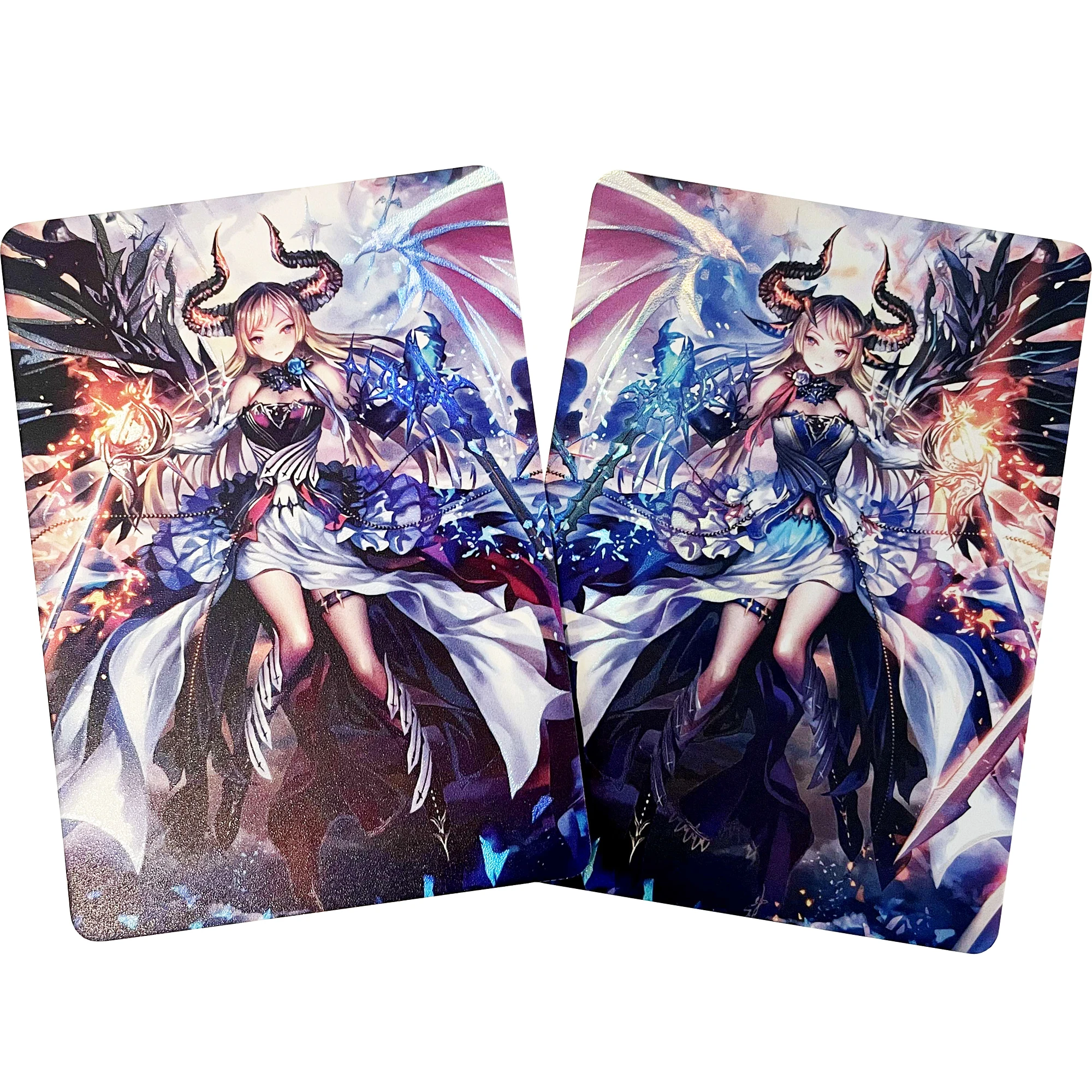 88*63mm 2Pcs/set Anime Girls ACG Flash Card Game Dress Up Kawaii Gift Toys Anime Game Collection Cards
88*63mm 2Pcs/set Anime Girls ACG Flash Card Game Dress Up Kawaii Gift Toys Anime Game Collection Cards