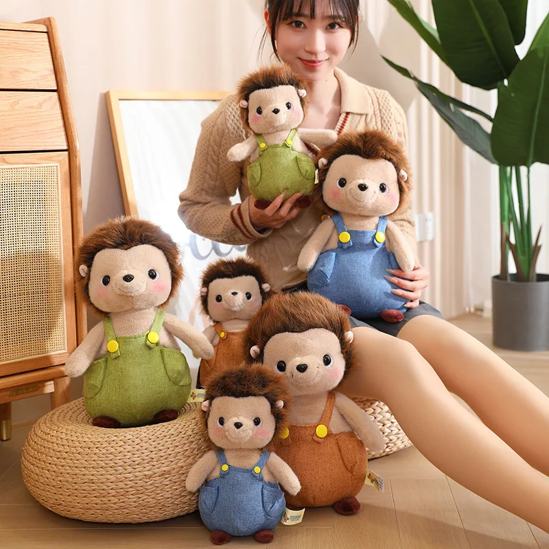 Soft and Cute Tribe Hedgehog Doll Standing Rompers Little Hedgehog Plush Toy Couple Doll Children's Soothing Doll
Soft and Cute Tribe Hedgehog Doll Standing Rompers Little Hedgehog Plush Toy Couple Doll Children's Soothing Doll