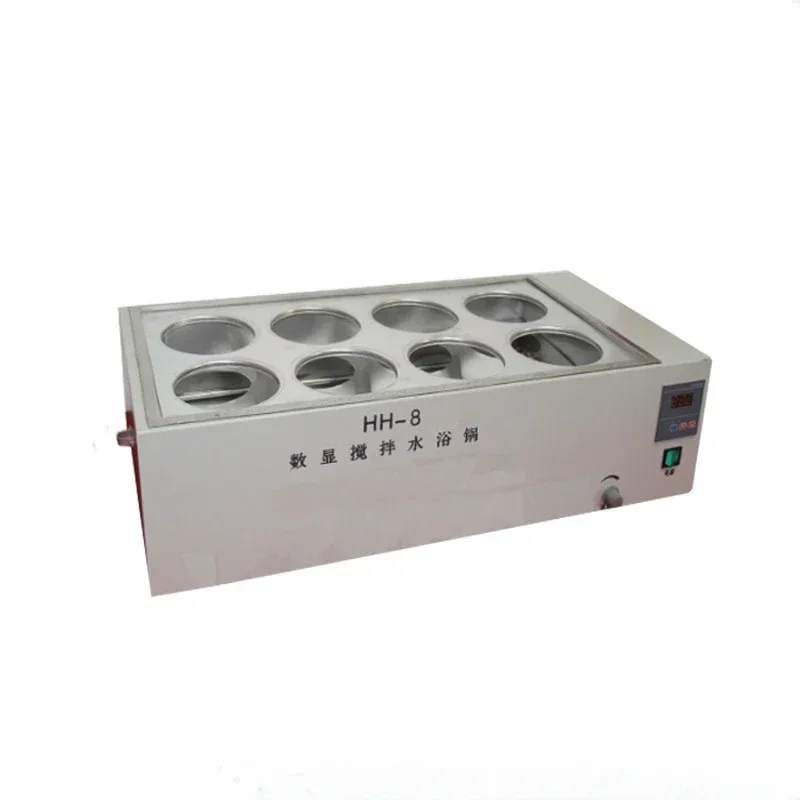 HH-8 double row eight hole synchronous stirring water bath laboratory special water bath pot
HH-8 double row eight hole synchronous stirring water bath laboratory special water bath pot