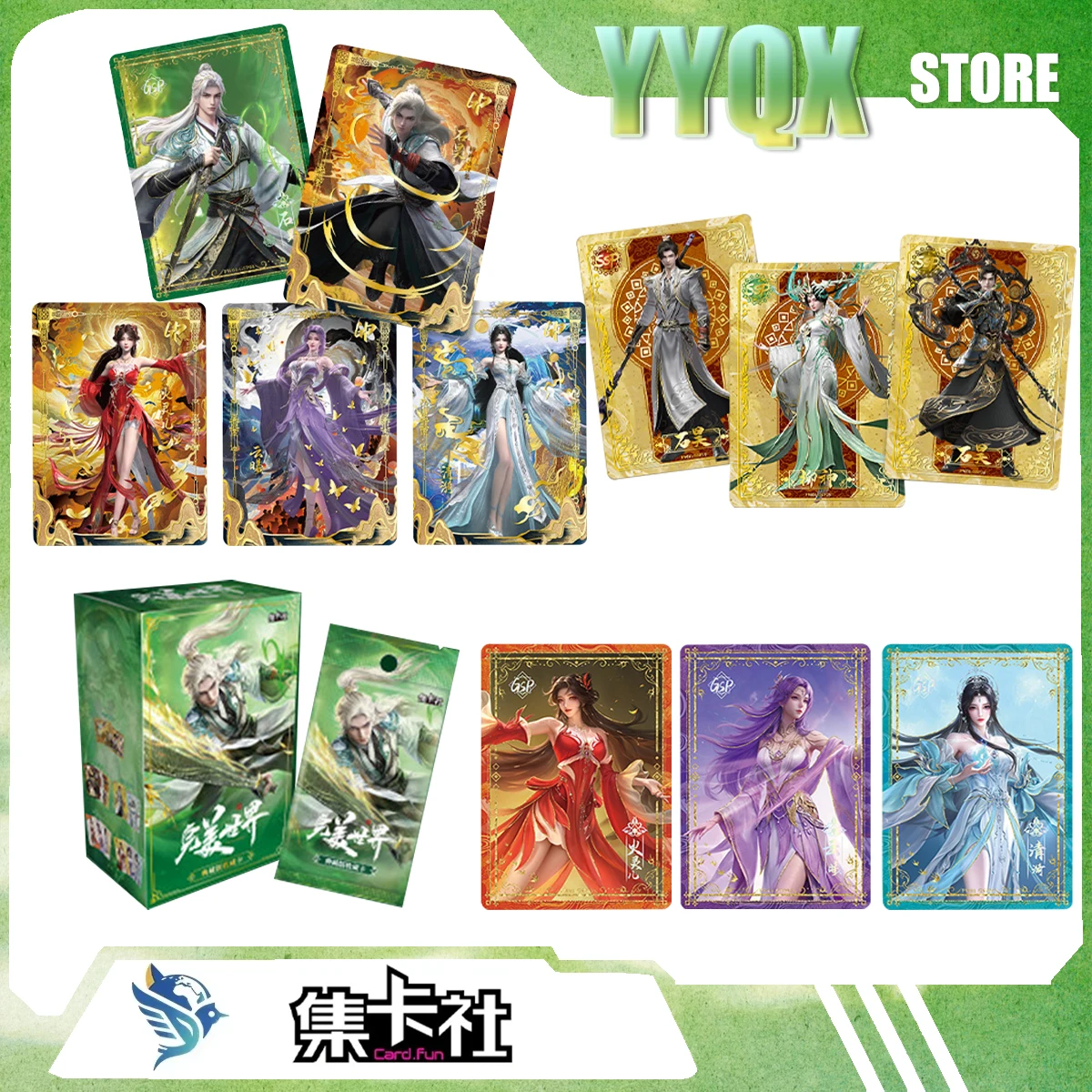 Card.Fun 2026 NEW Perfect World Collection Card Peripheral Animations Cartoons Comics Surprise Gifts Cute Games Ornaments Toy
Card.Fun 2026 NEW Perfect World Collection Card Peripheral Animations Cartoons Comics Surprise Gifts Cute Games Ornaments Toy