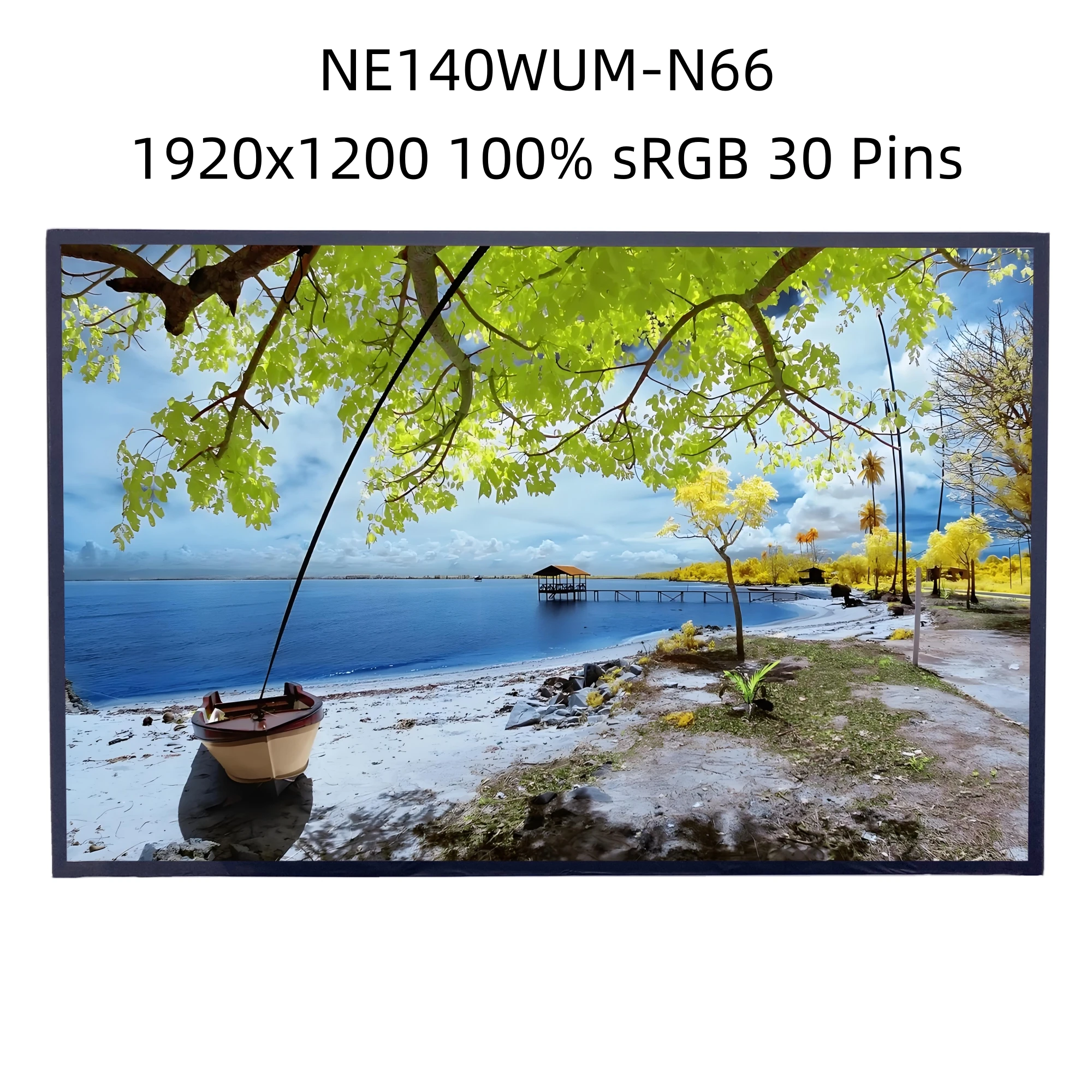 NE140WUM-N66 100% sRGB 14.0 inch Display Panel Matrix 1920x1200 Laptop LCD screen IPS
NE140WUM-N66 100% sRGB 14.0 inch Display Panel Matrix 1920x1200 Laptop LCD screen IPS