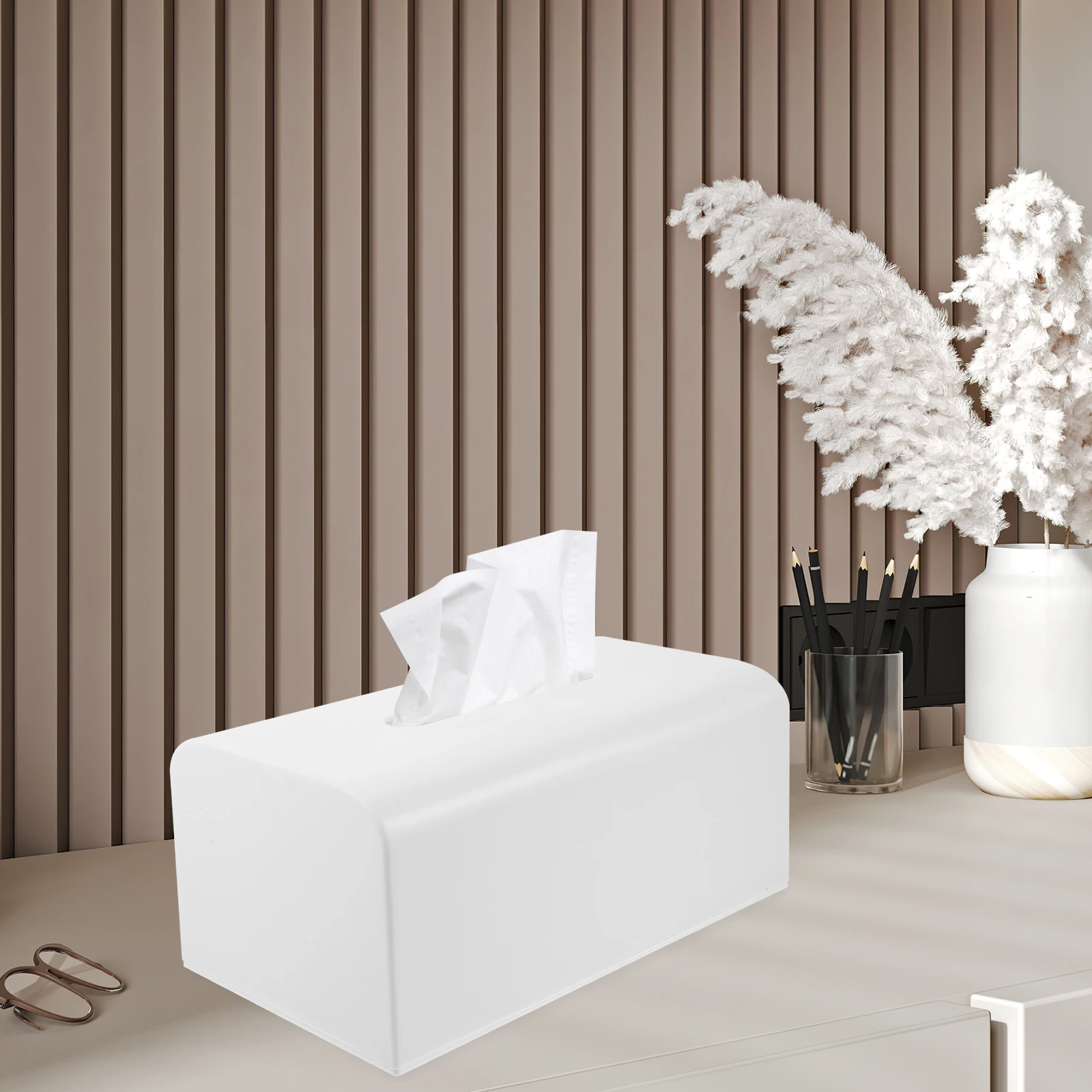 Rectangular Storage Plastic Home Napkin Tissue Tissue Box Container Lid Home Napkin Holder Practical
Rectangular Storage Plastic Home Napkin Tissue Tissue Box Container Lid Home Napkin Holder Practical
