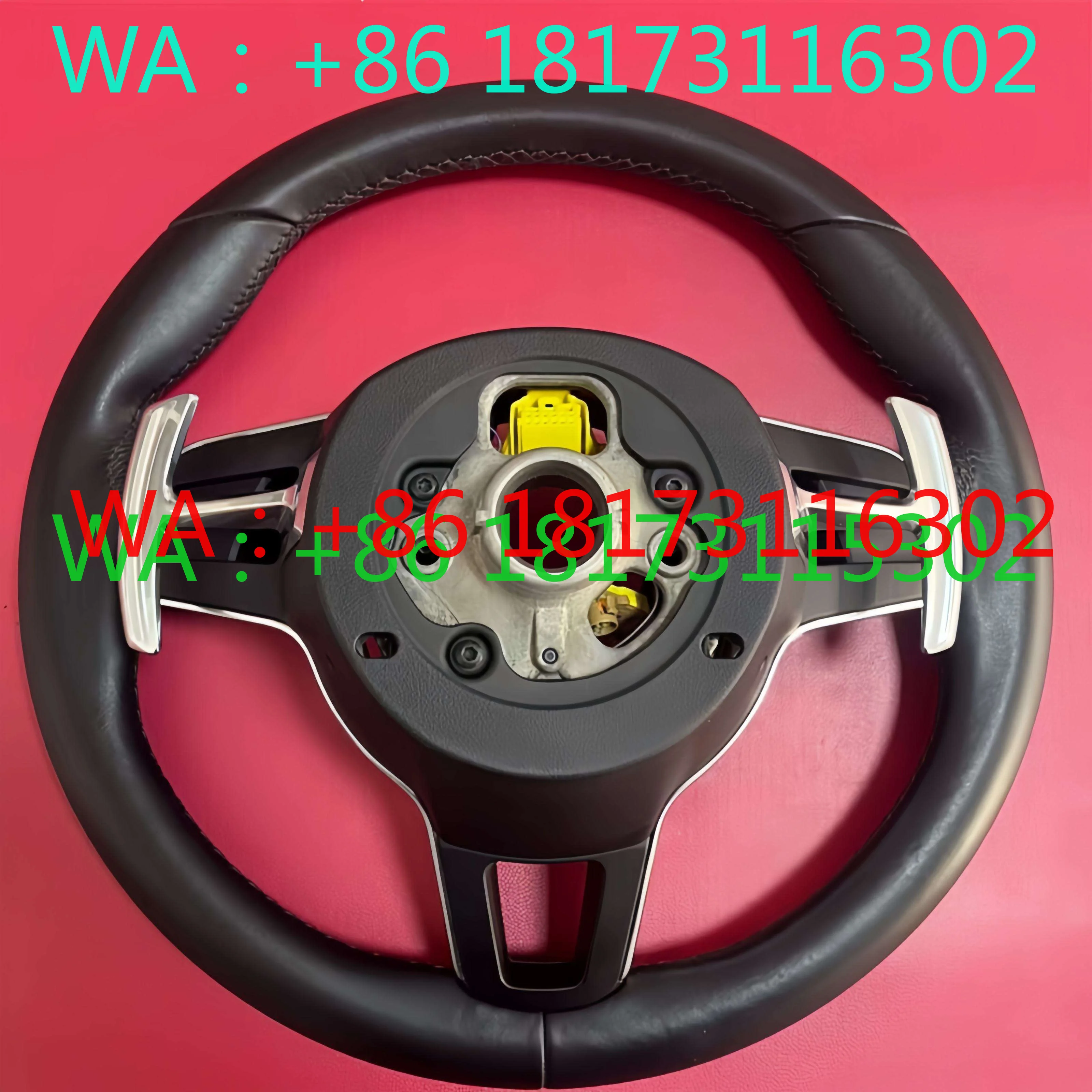 Factory Bestseller Real Perforated Leather Custom Sports Steering Wheel Fit Macan Cayenne Panamera 718 911
Factory Bestseller Real Perforated Leather Custom Sports Steering Wheel Fit Macan Cayenne Panamera 718 911