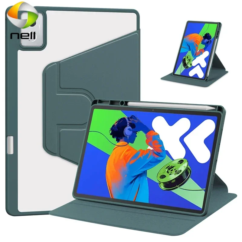 Для Lenovo Xiaoxin Pad Pro 12.7 2025 Чехол tb375fc Вращающийся на 360 градусов акриловый чехол-подставка для Xiaoxin Pad Pro 12 7 2025 с держателем для ручек
Для Lenovo Xiaoxin Pad Pro 12.7 2025 Чехол tb375fc Вращающийся на 360 градусов акриловый чехол-подставка для Xiaoxin Pad Pro 12 7 2025 с держателем для ручек