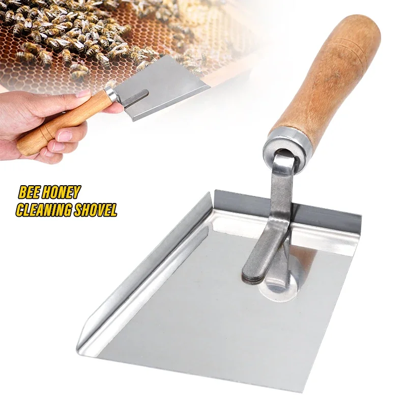Beekeeping Shovel Bee Honey Cleaning Stainless Steel Honey Scraper Cleaner Tools For Beekeeper Supplies Wooden Handle
Beekeeping Shovel Bee Honey Cleaning Stainless Steel Honey Scraper Cleaner Tools For Beekeeper Supplies Wooden Handle