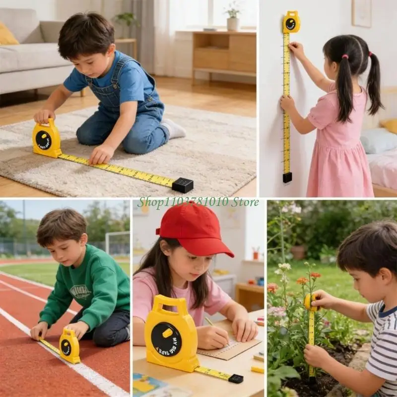 U55D 1m Tape Measure Measuring Tape Kids Ruler for Home Renovations Office Drawing and Building Activity
U55D 1m Tape Measure Measuring Tape Kids Ruler for Home Renovations Office Drawing and Building Activity