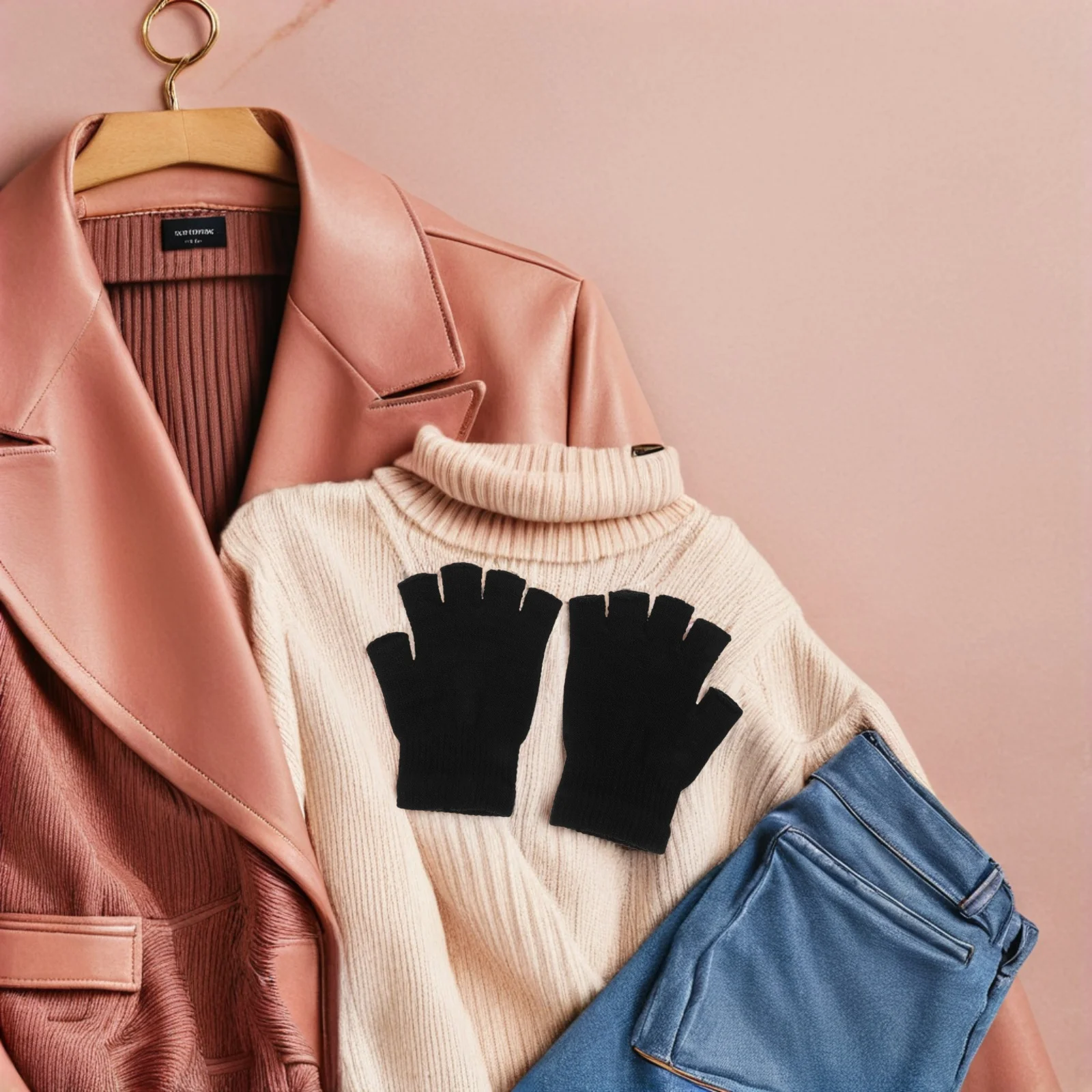 3pcs Warm Touchscreen Gloves: Knitted Half Finger Mitts For Cold Weather Hiking Cycling Commuting Unisex Thermal Fingerless
3pcs Warm Touchscreen Gloves: Knitted Half Finger Mitts For Cold Weather Hiking Cycling Commuting Unisex Thermal Fingerless