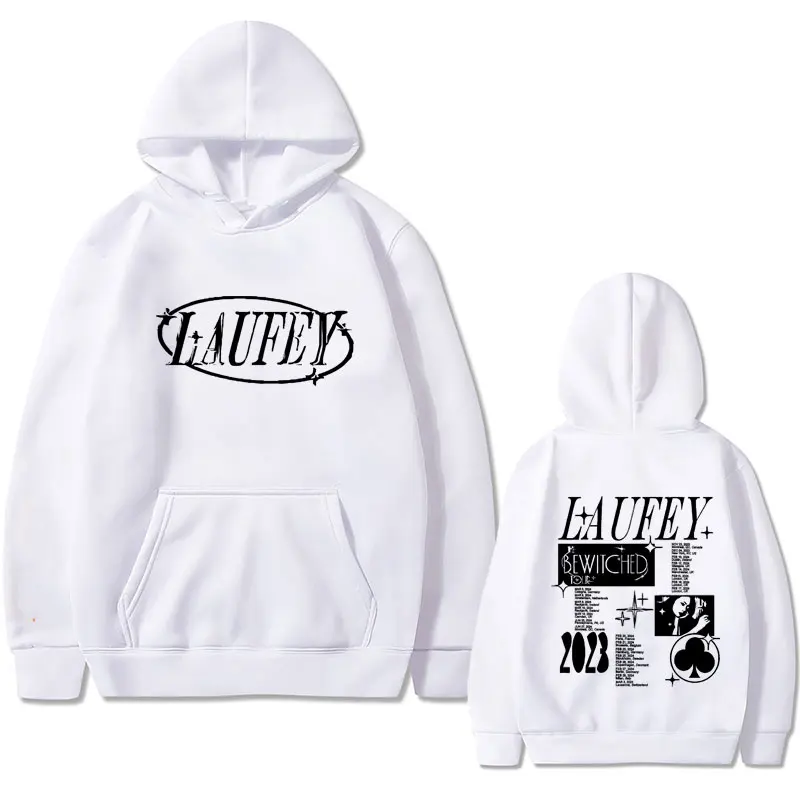 Laufey Bewitched Tour Hoodie Men Women Fashion Vintgae Fleece Cotton Sweatshirt Male Casual Oversized Black Streetwear Hoodies
Laufey Bewitched Tour Hoodie Men Women Fashion Vintgae Fleece Cotton Sweatshirt Male Casual Oversized Black Streetwear Hoodies