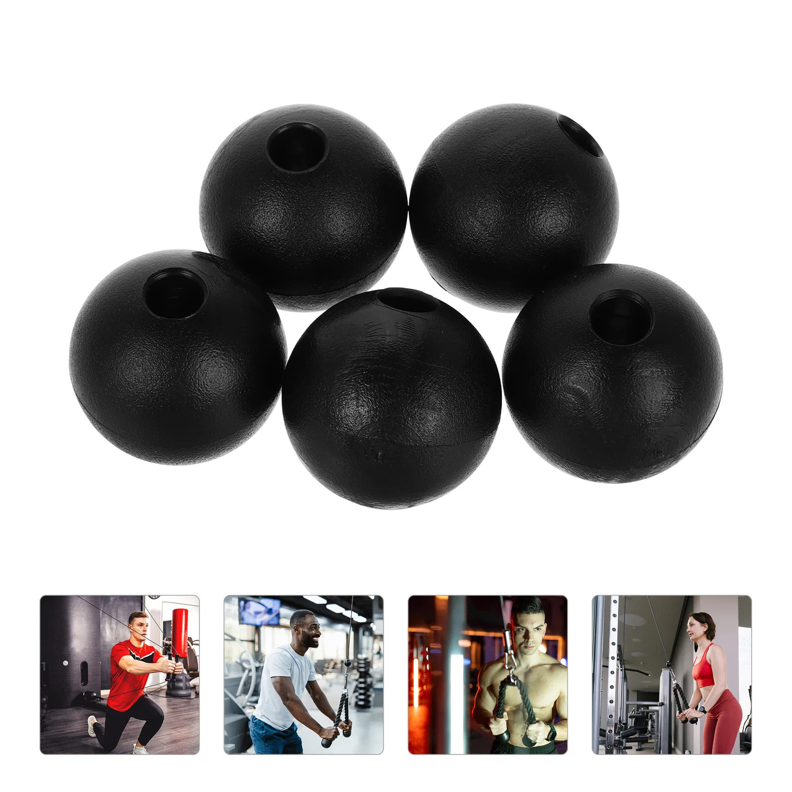 5 Pcs Fitness Limiter Gym Equipment Cable Pulley Attachments for Wire Rope Nylon Accessories
5 Pcs Fitness Limiter Gym Equipment Cable Pulley Attachments for Wire Rope Nylon Accessories