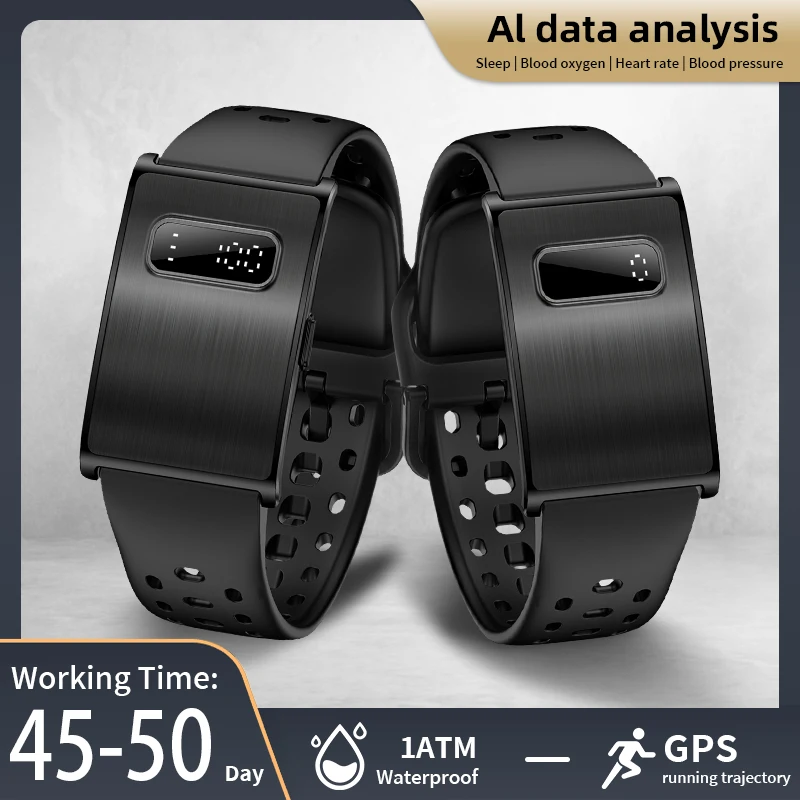 LIGE 2026 Smart Wristband Ultra Thin GPS Running Trajectory Health Sleep Monitor 1ATM Waterproof Call Reminder Men's Watch
LIGE 2026 Smart Wristband Ultra Thin GPS Running Trajectory Health Sleep Monitor 1ATM Waterproof Call Reminder Men's Watch