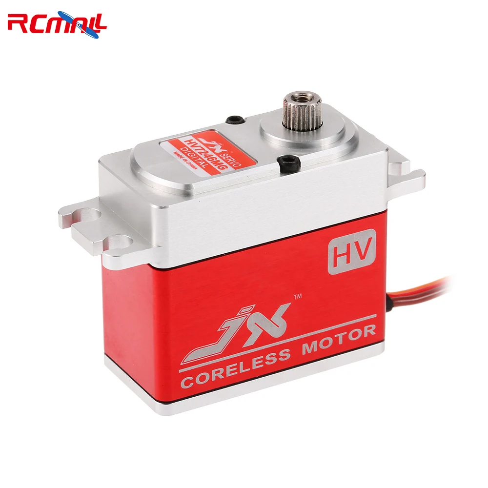 JXServo HV7246MG 46KG Coreless Motor High Torque High Pressure Waterproof Metal Gear Digital Servo for Robot RC Car Model
JXServo HV7246MG 46KG Coreless Motor High Torque High Pressure Waterproof Metal Gear Digital Servo for Robot RC Car Model