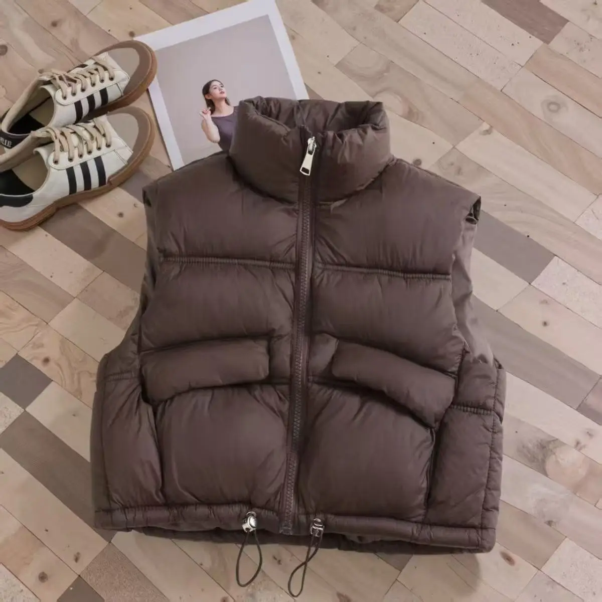 Autumn and Winter New Children's Down Cotton Vest Korean Version Big Boy Girl Solid Color Thick Stand Up Collar Jacket Kids Top
Autumn and Winter New Children's Down Cotton Vest Korean Version Big Boy Girl Solid Color Thick Stand Up Collar Jacket Kids Top