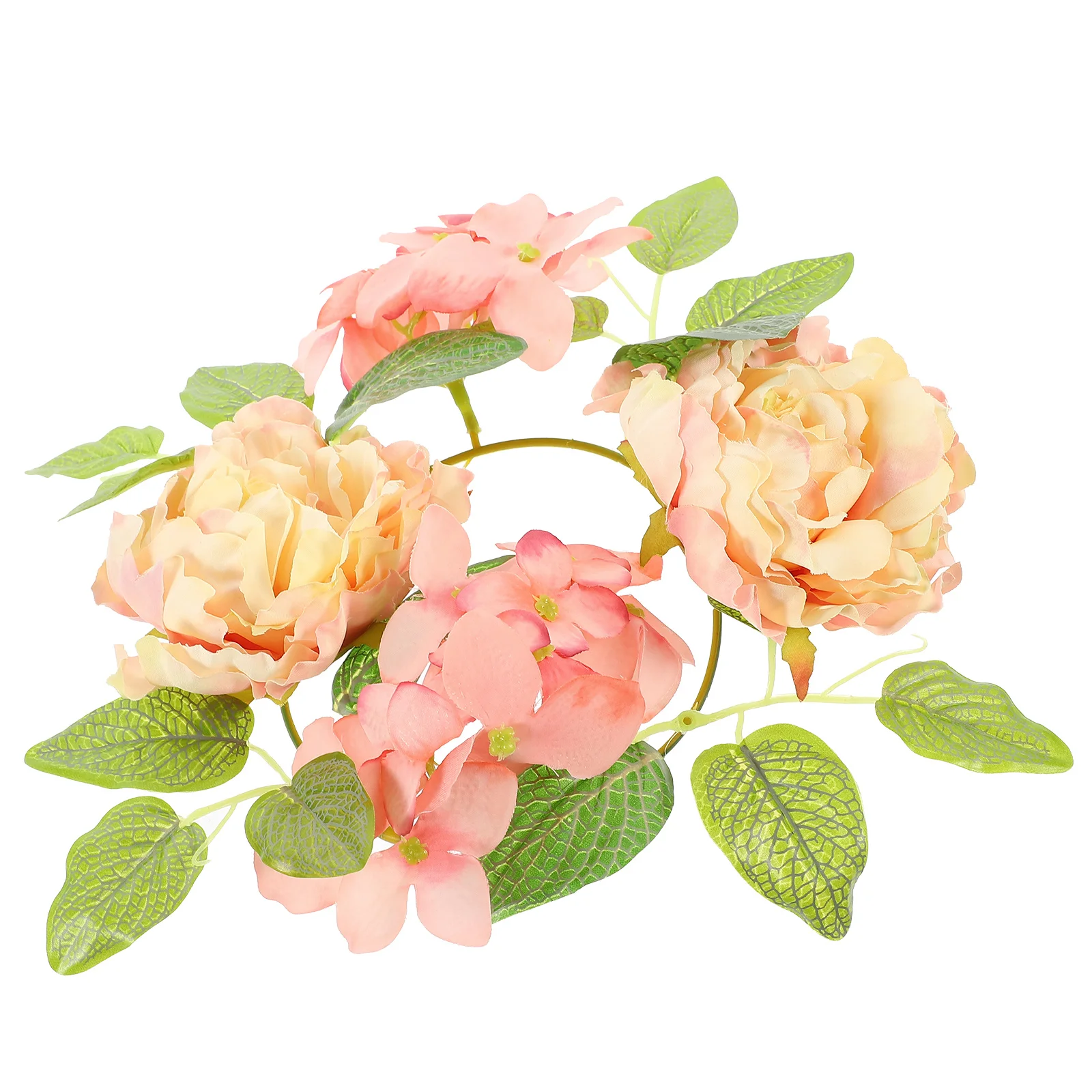 Artificial Flower Wreath Ring Decorative Wedding Table Centerpiece Floral Rings for Pillars Home Party
Artificial Flower Wreath Ring Decorative Wedding Table Centerpiece Floral Rings for Pillars Home Party