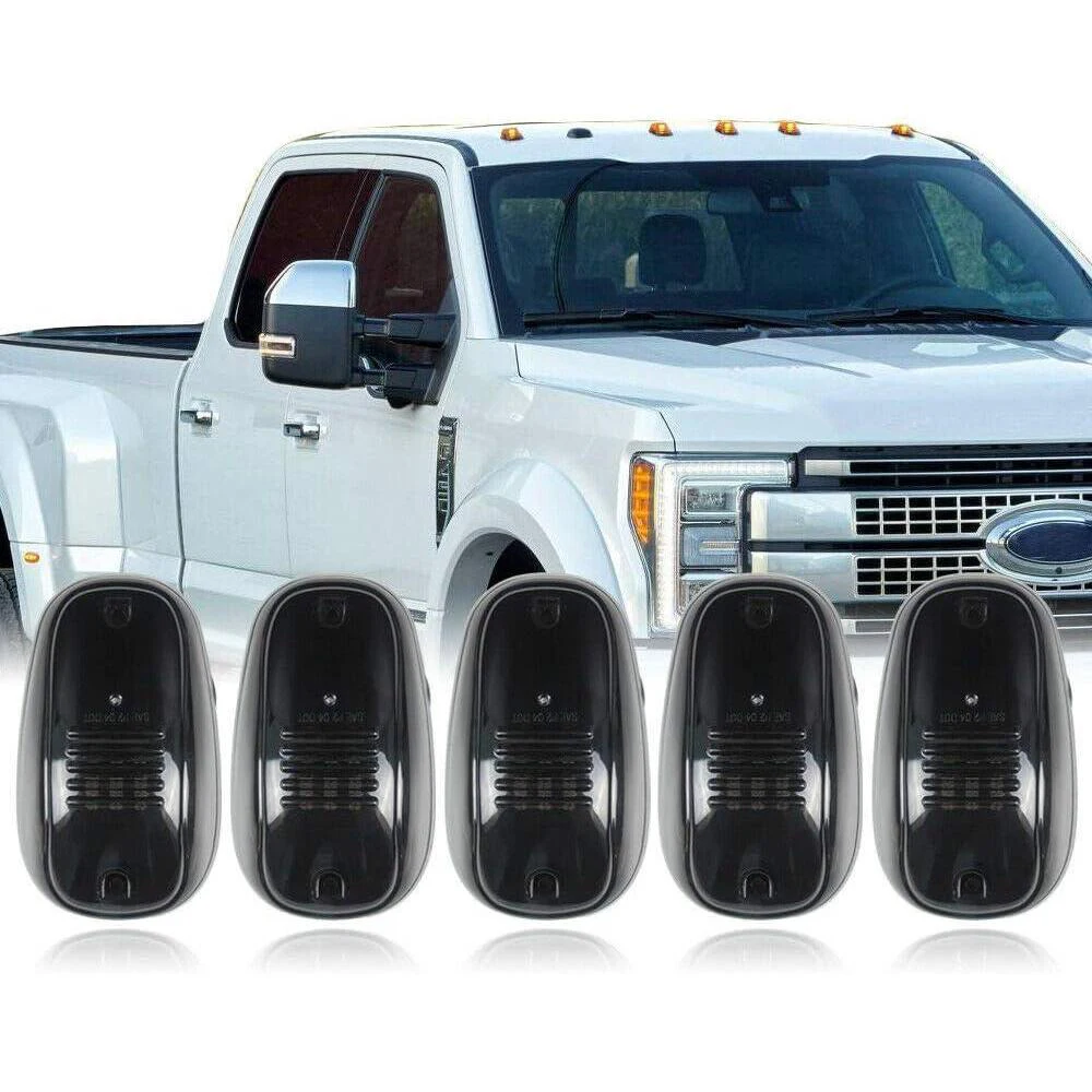 5pcs Universal Smoke 12V White 9-LEDs Cab Canopy Running Sign Light Cab Roof Top Marker Running Lights Clearance Light
5pcs Universal Smoke 12V White 9-LEDs Cab Canopy Running Sign Light Cab Roof Top Marker Running Lights Clearance Light