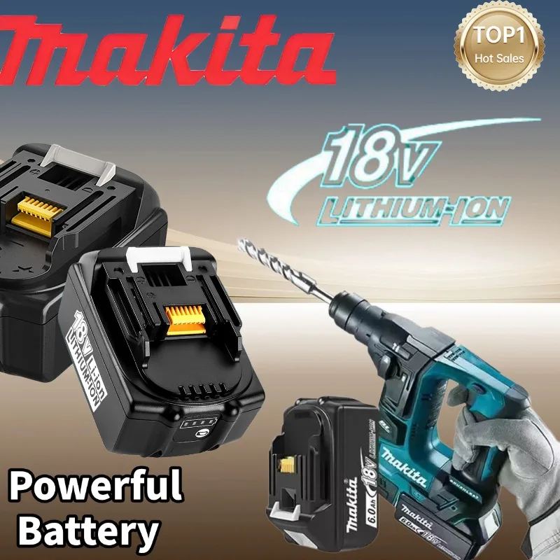 Литиевая батарея Makita 18 В, мощная аккумуляторная батарея, подходит для электроинструментов Makita, со светодиодной литий-ионной заменой 6000 мАч
Литиевая батарея Makita 18 В, мощная аккумуляторная батарея, подходит для электроинструментов Makita, со светодиодной литий-ионной заменой 6000 мАч