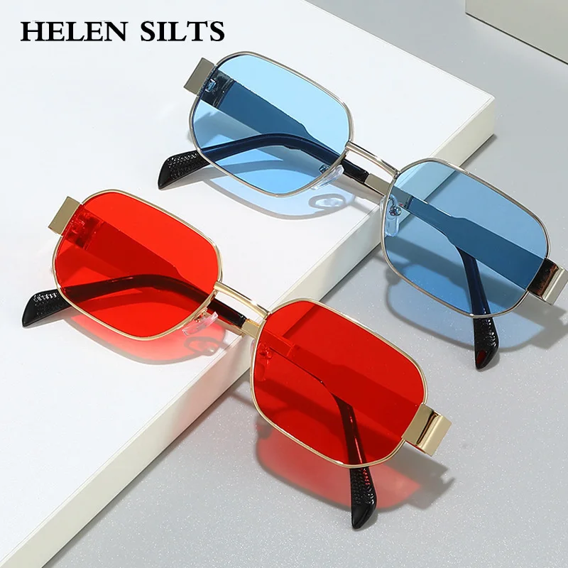 Retro Polygon Square Sunglasses Metal Frame UV400 Clear Candy Color Lens Unisex Fashion Punk Style Sun Glasses
Retro Polygon Square Sunglasses Metal Frame UV400 Clear Candy Color Lens Unisex Fashion Punk Style Sun Glasses
