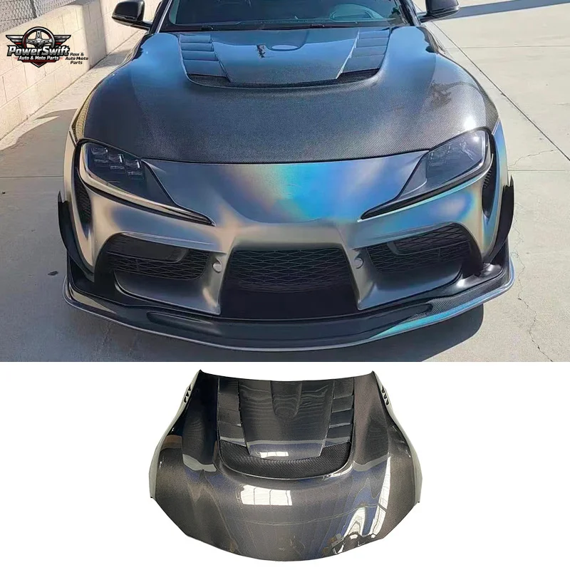 Suitable for 19-22 Toyota Supra GR A90 Modified VARIS Style Carbon Fiber Engine Hood
Suitable for 19-22 Toyota Supra GR A90 Modified VARIS Style Carbon Fiber Engine Hood