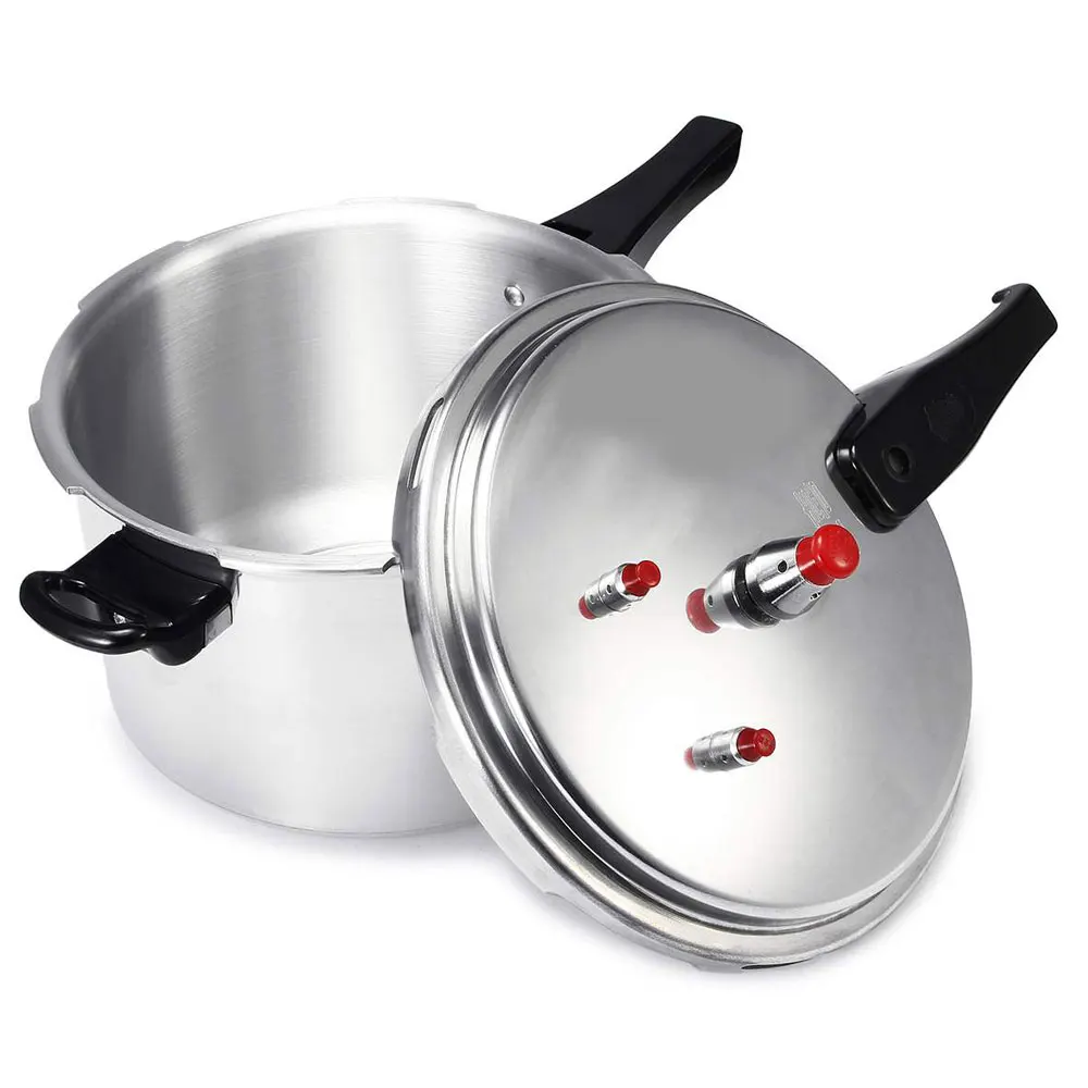 Скороварка алюминиевая Stovetop, индукционная плита, устройство для быстрой плиты, регулятор давления, клапан для отвода пара
Скороварка алюминиевая Stovetop, индукционная плита, устройство для быстрой плиты, регулятор давления, клапан для отвода пара