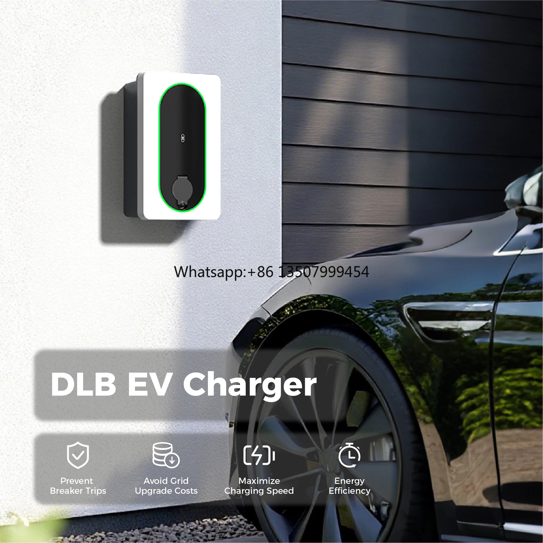 Residential Dynamic Load Balancing Wallmounted Charging Station 7KW Type 2 Wallbox EV Charger Box
Residential Dynamic Load Balancing Wallmounted Charging Station 7KW Type 2 Wallbox EV Charger Box