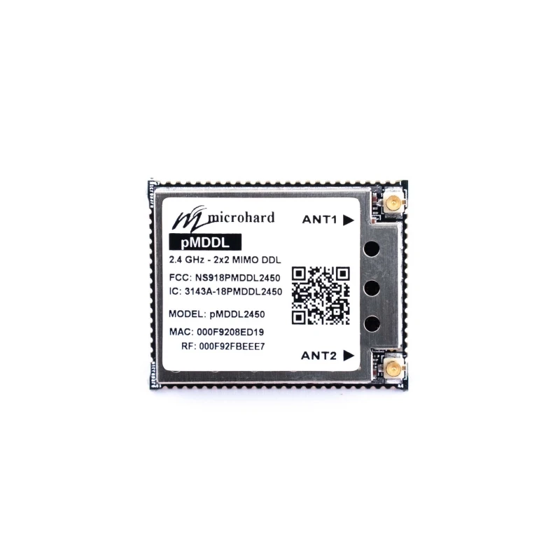 Pure original Microhard pMDDL2450-OEM 2.4GHz MIMO (2X2) Digital Data Link High quality MHK185500 Image data transfer module
Pure original Microhard pMDDL2450-OEM 2.4GHz MIMO (2X2) Digital Data Link High quality MHK185500 Image data transfer module
