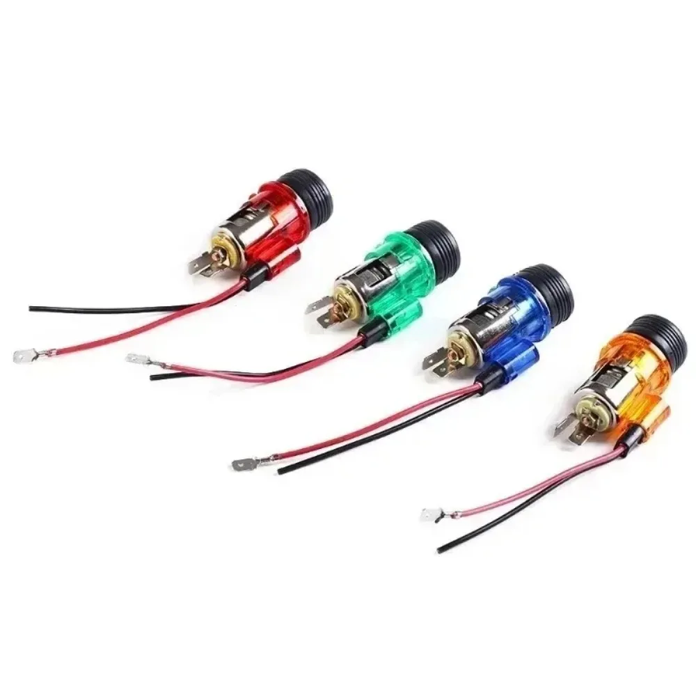 New Car Power Outlet for 12V Creative Cigarette Lighter Socket Plug with Light Car Accessory
New Car Power Outlet for 12V Creative Cigarette Lighter Socket Plug with Light Car Accessory