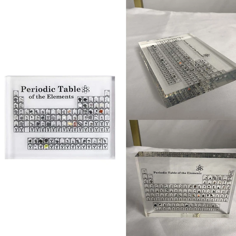 Acrylic Periodic Table With Real Elements Letter Decoration Kids Teaching School Display Chemical Elements Home Decor
Acrylic Periodic Table With Real Elements Letter Decoration Kids Teaching School Display Chemical Elements Home Decor
