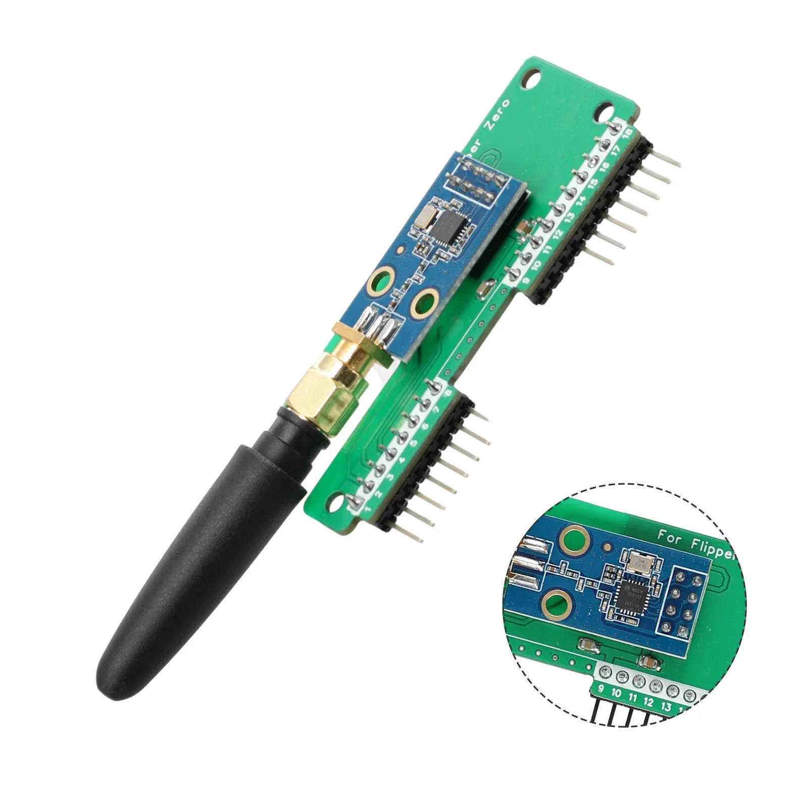 Seamless Connectivity Flipper CC1101 SubGhz Module For Easy Setup Improved Range And Transmission 433MHz
Seamless Connectivity Flipper CC1101 SubGhz Module For Easy Setup Improved Range And Transmission 433MHz