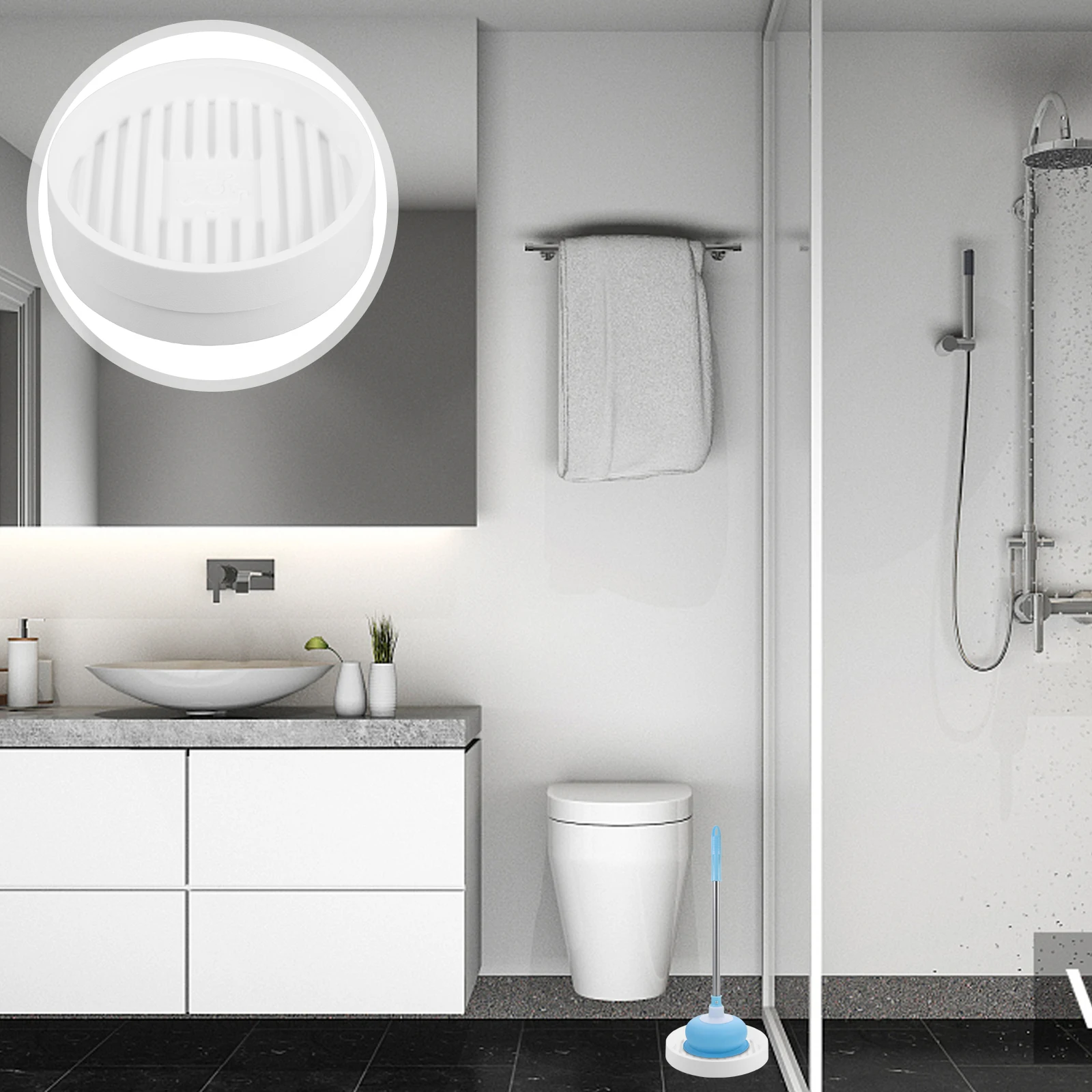 2pcs Toilet Plunger Pad Plastic Plant Trays Indoor Flowerpot Drip Saucers Bathroom Accessories Round Dry Holder Pot Tray
2pcs Toilet Plunger Pad Plastic Plant Trays Indoor Flowerpot Drip Saucers Bathroom Accessories Round Dry Holder Pot Tray
