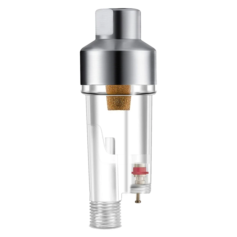 Airbrush Tool Accessories In-Line Air Filter And Oil Water Separator With 1/8 Inch Female Threads For Airbrush And Hoses Connect
Airbrush Tool Accessories In-Line Air Filter And Oil Water Separator With 1/8 Inch Female Threads For Airbrush And Hoses Connect