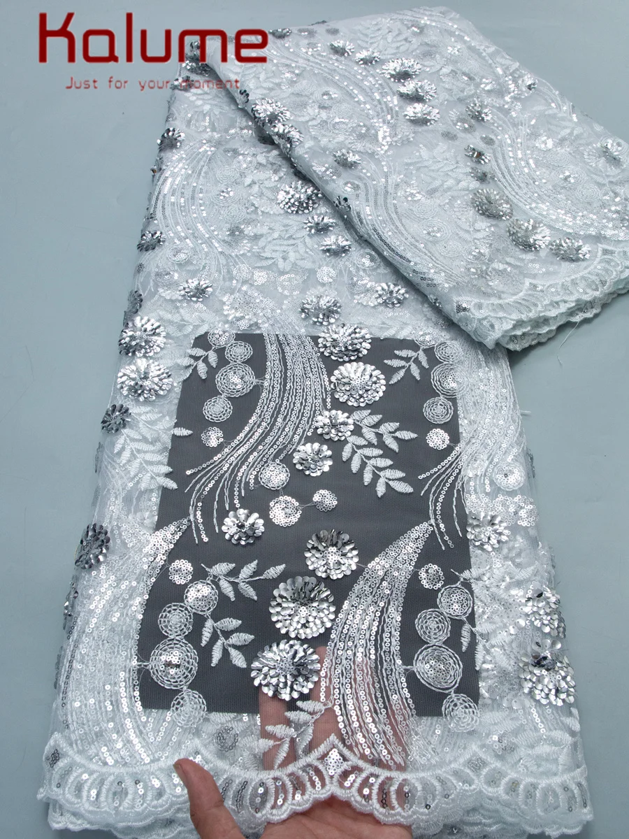 Элегантная ткань Kalume Luxury: вышитое французское кружево, африканский сетчатый тюль с пайетками, блестящий материал для женских вечерних платьев 2026
Элегантная ткань Kalume Luxury: вышитое французское кружево, африканский сетчатый тюль с пайетками, блестящий материал для женских вечерних платьев 2026