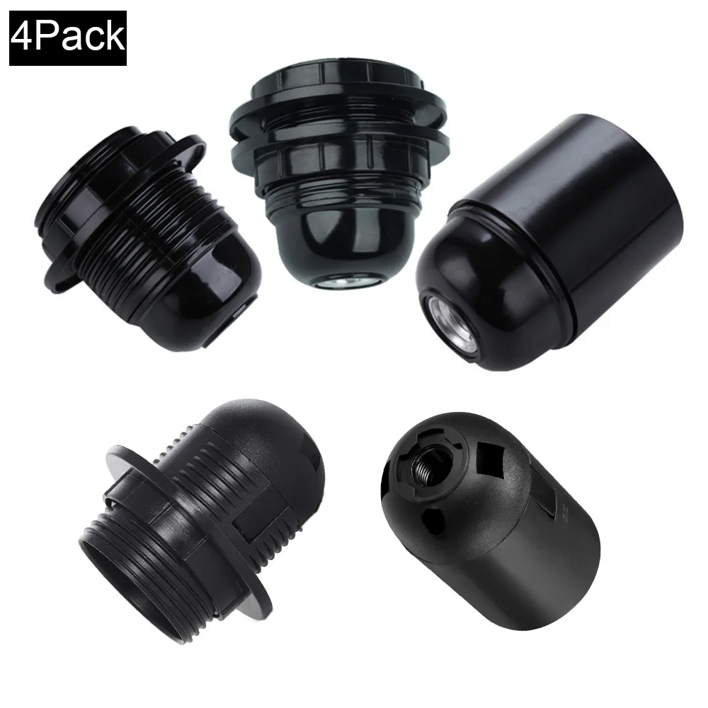 Lamp Holder E27 Bakelite Renovation Socket Edison Retro Base Plastic Black Half Full tooth Lamp Base for Bulb Table Lamp Pendant
Lamp Holder E27 Bakelite Renovation Socket Edison Retro Base Plastic Black Half Full tooth Lamp Base for Bulb Table Lamp Pendant