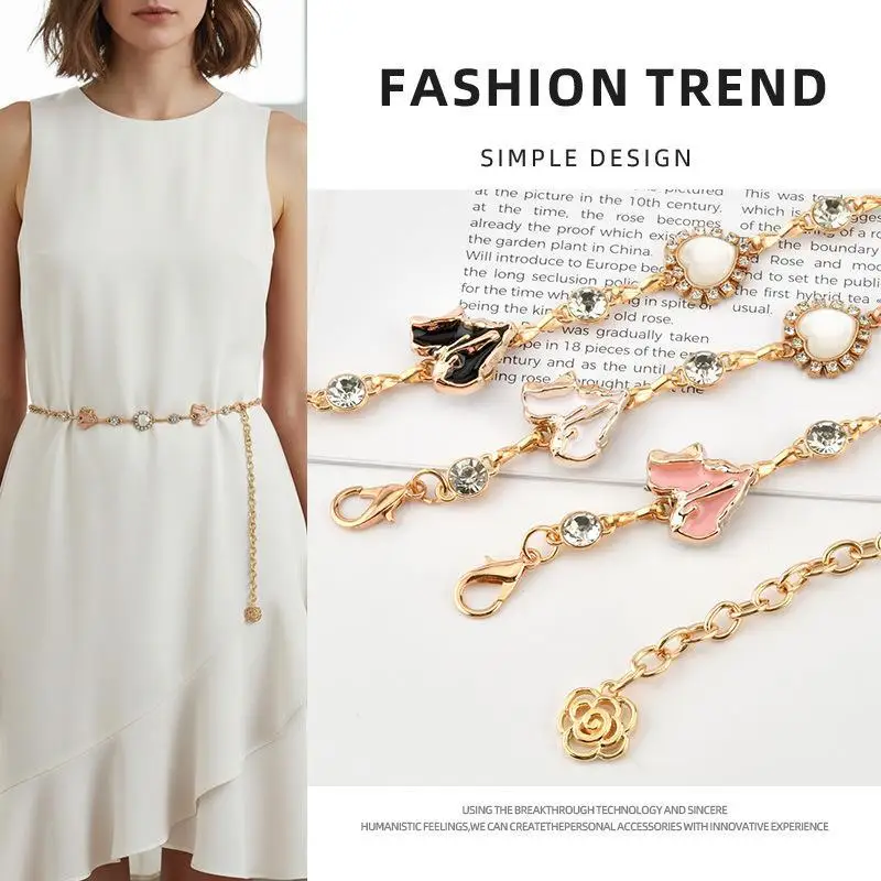 2026 New Butterfly & Flower Waist Chain, Metal Chain Belt, Versatile Dress Accessory Chain
2026 New Butterfly & Flower Waist Chain, Metal Chain Belt, Versatile Dress Accessory Chain