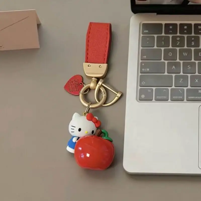 Japanese Sanrio Hello Kitty Holding Apple Doll Cartoon Keychain Ornament Cute Bag Pendant Decoration Gift
Japanese Sanrio Hello Kitty Holding Apple Doll Cartoon Keychain Ornament Cute Bag Pendant Decoration Gift