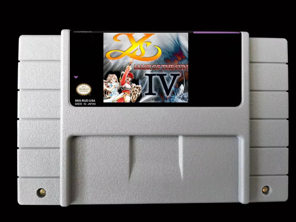 16-битные игры ** Ys IV — Маска Солнца (версия для США, английский перевод!! )
16-битные игры ** Ys IV — Маска Солнца (версия для США, английский перевод!! )