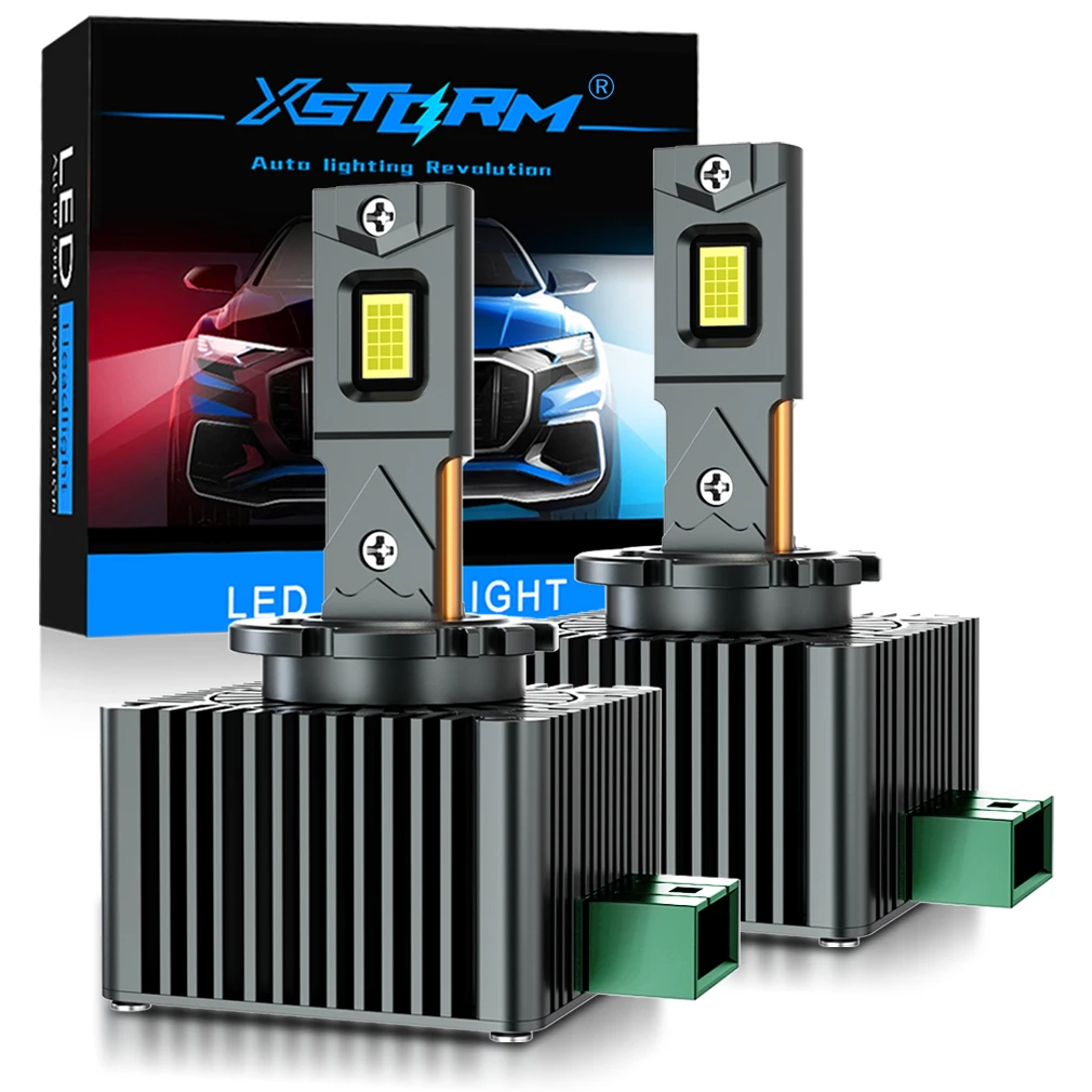 XSTORM D1S D3S LED Car Headlights Bulbs D2S D4S Turbo Lights 6000K 300W Auto Lamp Plug&Play HID Conversion Kit D Series Lights
XSTORM D1S D3S LED Car Headlights Bulbs D2S D4S Turbo Lights 6000K 300W Auto Lamp Plug&Play HID Conversion Kit D Series Lights