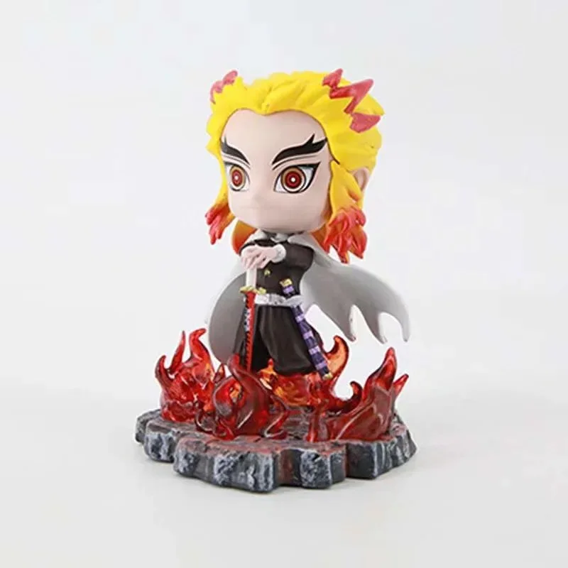 10CM Anime Demon Slayer: Kimetsu no Yaiba Q version Flame Pillar Purgatory Anjuro Scene Doll Ornament Figure
10CM Anime Demon Slayer: Kimetsu no Yaiba Q version Flame Pillar Purgatory Anjuro Scene Doll Ornament Figure