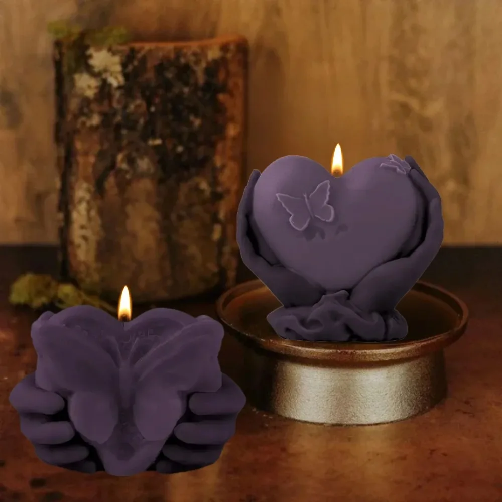 Handmade Silicone Butterfly Candle Mold Reusable Heart Shape Love Candle Mold Romantic Unique DIY Soap Mold Wedding
Handmade Silicone Butterfly Candle Mold Reusable Heart Shape Love Candle Mold Romantic Unique DIY Soap Mold Wedding