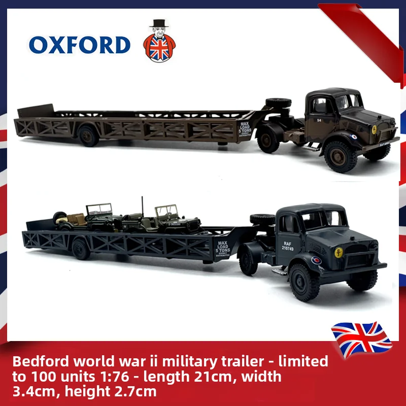 Diecast OXFORD Bedford Series Trailer Semi-trailer Truck 1:76 Scale Alloy Car Model
Diecast OXFORD Bedford Series Trailer Semi-trailer Truck 1:76 Scale Alloy Car Model
