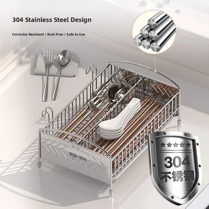 Kitchen Drawer 304 Stainless Steel Chopsticks Storage Holder Rack Spoon Chopsticks Organizer Box Stainless Steel Utensil Holder
Kitchen Drawer 304 Stainless Steel Chopsticks Storage Holder Rack Spoon Chopsticks Organizer Box Stainless Steel Utensil Holder