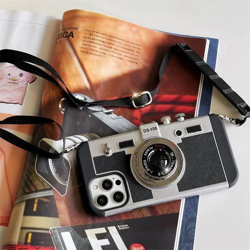 Retro three-dimensional niche creative high-end imitation camera mobile phone case suitable for iPhone16 15 14 13 12 11 Pro Max
Retro three-dimensional niche creative high-end imitation camera mobile phone case suitable for iPhone16 15 14 13 12 11 Pro Max