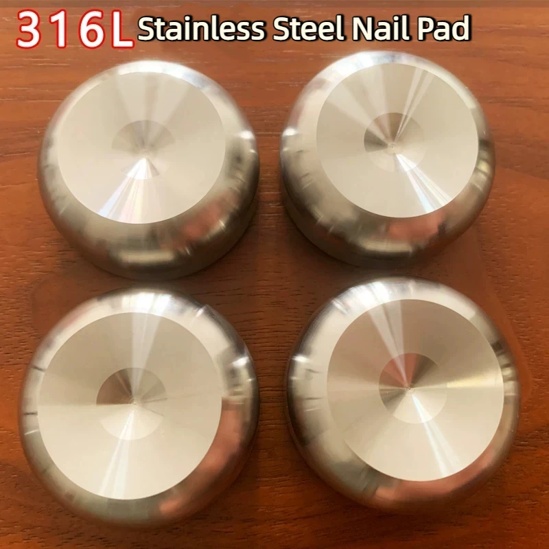 GHXAMP 40*15mm 316L Stainless Steel Isolation Spike Pads -Vibration Damping Feet for Speakers, Amps & Equipment Racks 4PCS
GHXAMP 40*15mm 316L Stainless Steel Isolation Spike Pads -Vibration Damping Feet for Speakers, Amps & Equipment Racks 4PCS