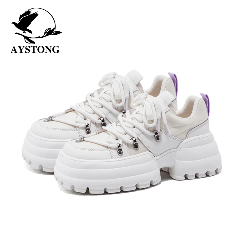 Retro 2024 Spring Autumn Design Dad Shoes Thick Bottom Platform British Style Large Head Small Leather Shoes Women Casual Loa...
Retro 2024 Spring Autumn Design Dad Shoes Thick Bottom Platform British Style Large Head Small Leather Shoes Women Casual Loa...