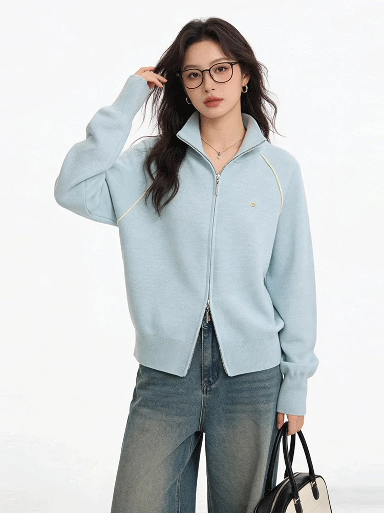 Korean Style Pure Color Knitted Stand Collar Open Cardigan Slimming Casual Early Spring Outerwear Soft Long Sleeve Women's Ja...
Korean Style Pure Color Knitted Stand Collar Open Cardigan Slimming Casual Early Spring Outerwear Soft Long Sleeve Women's Ja...