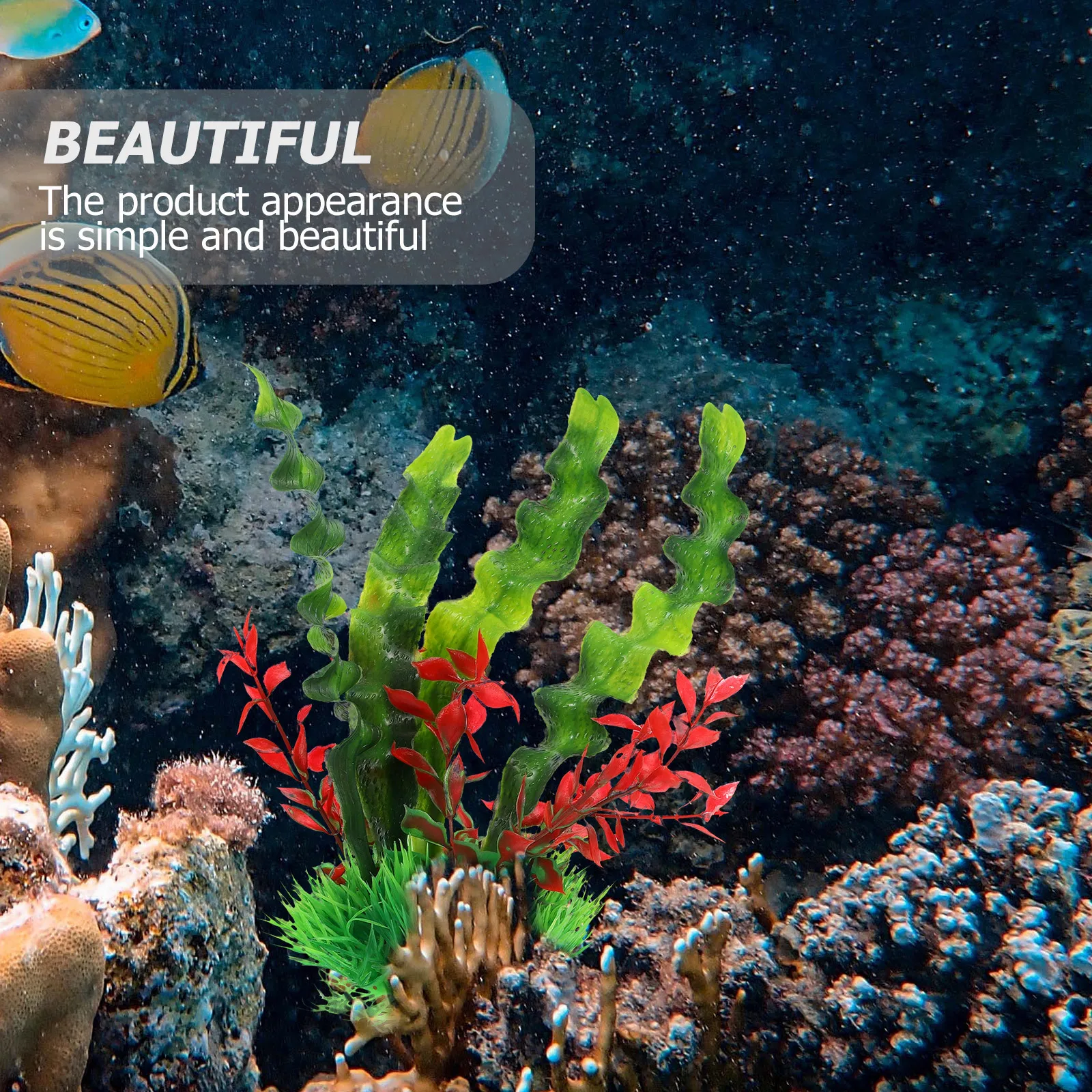 Simulated Water Plant Adornment Premium Plastic Aquarium Landscaping Decor for Tank Interior Realistic Fake Plant Design
Simulated Water Plant Adornment Premium Plastic Aquarium Landscaping Decor for Tank Interior Realistic Fake Plant Design