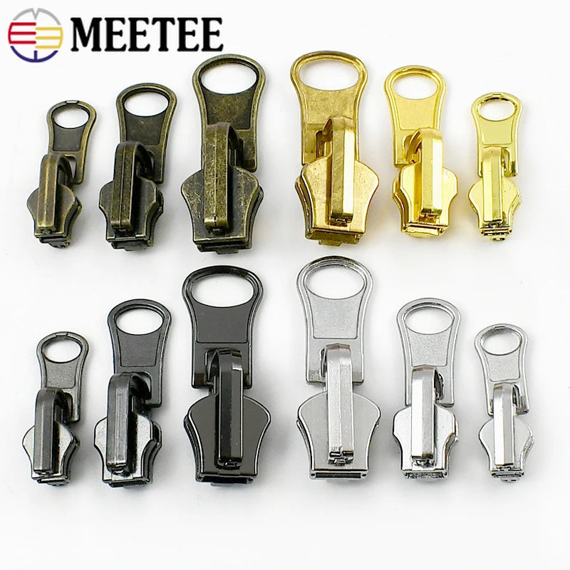 5/10/20Pcs Meetee 5# Rotating Zipper Puller for Nylon Resin Metal Zips Garment Jacket Double Sided Zip Head Sewing Accessories
5/10/20Pcs Meetee 5# Rotating Zipper Puller for Nylon Resin Metal Zips Garment Jacket Double Sided Zip Head Sewing Accessories