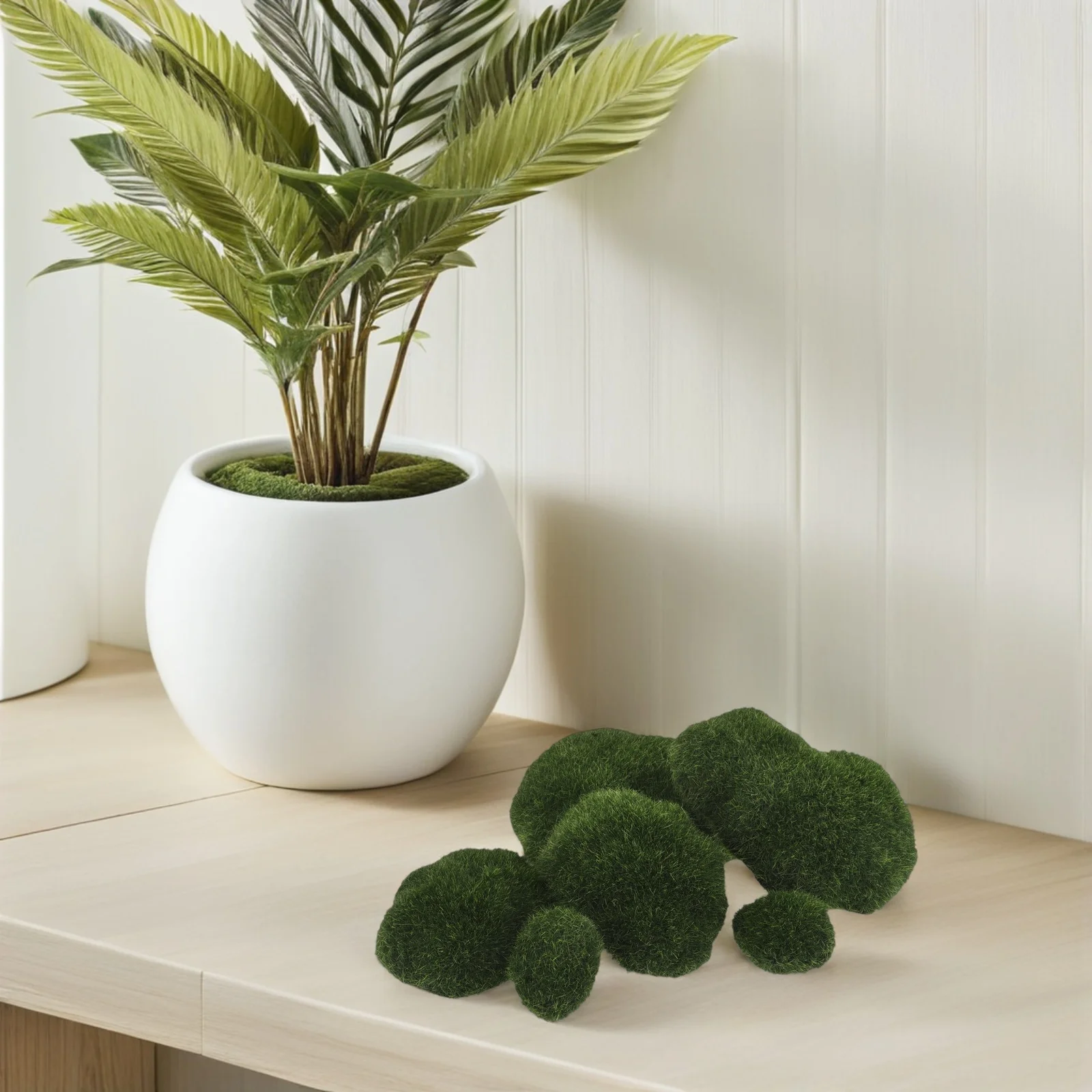 6pcs Artificial Rocks Simulated Moss Stones Assorted Sizes For Diy Fairy Gardens Terrarium Decor Faux Green Moss Ornaments
6pcs Artificial Rocks Simulated Moss Stones Assorted Sizes For Diy Fairy Gardens Terrarium Decor Faux Green Moss Ornaments